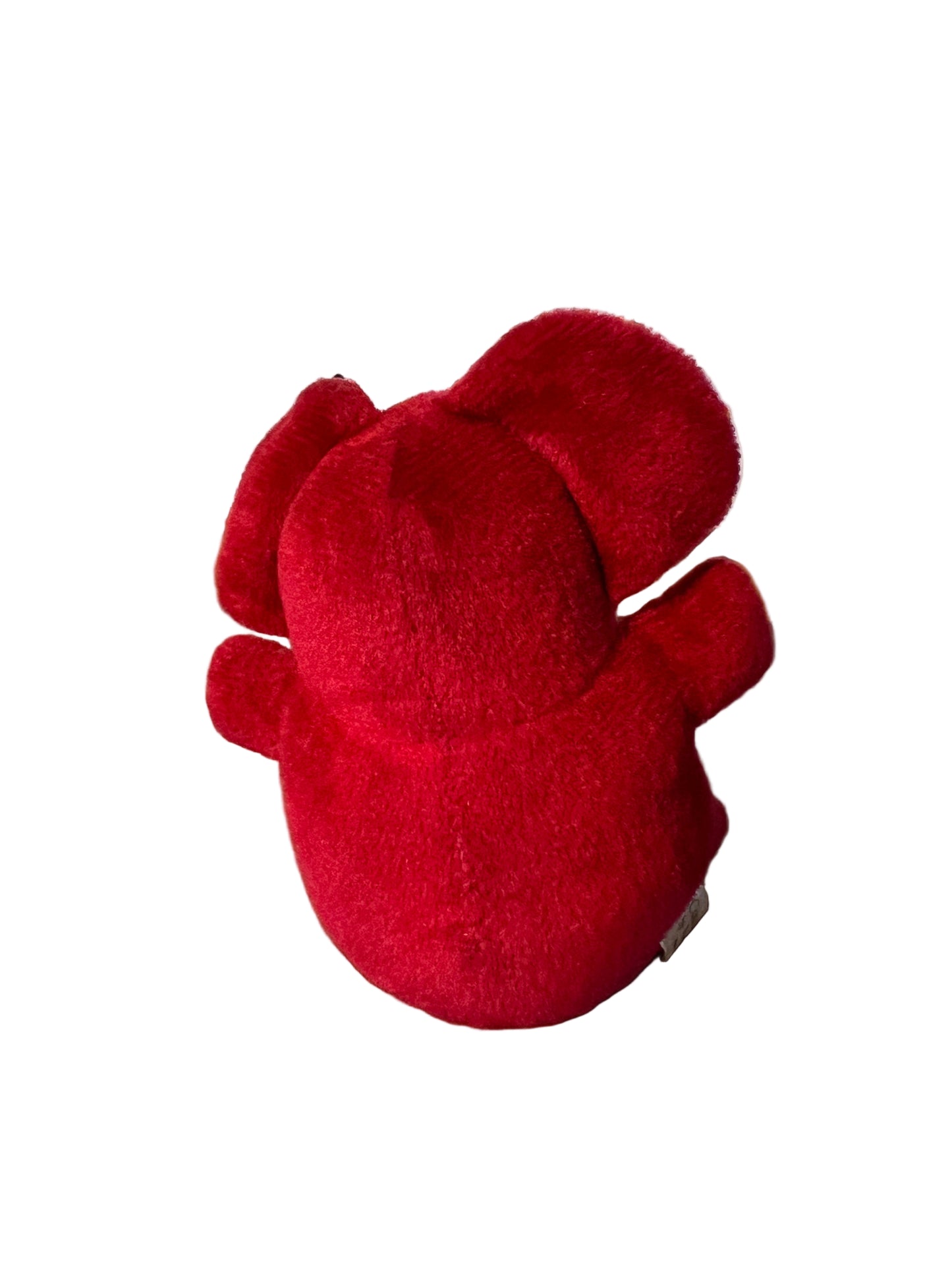 Vintage Elephant - Red Velvet Bell Soft Plush Toy