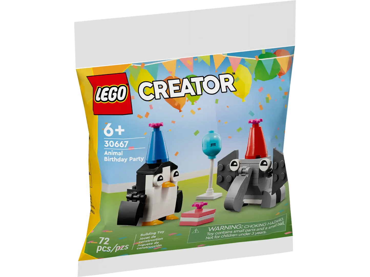 Animal Birthday Party LEGO set