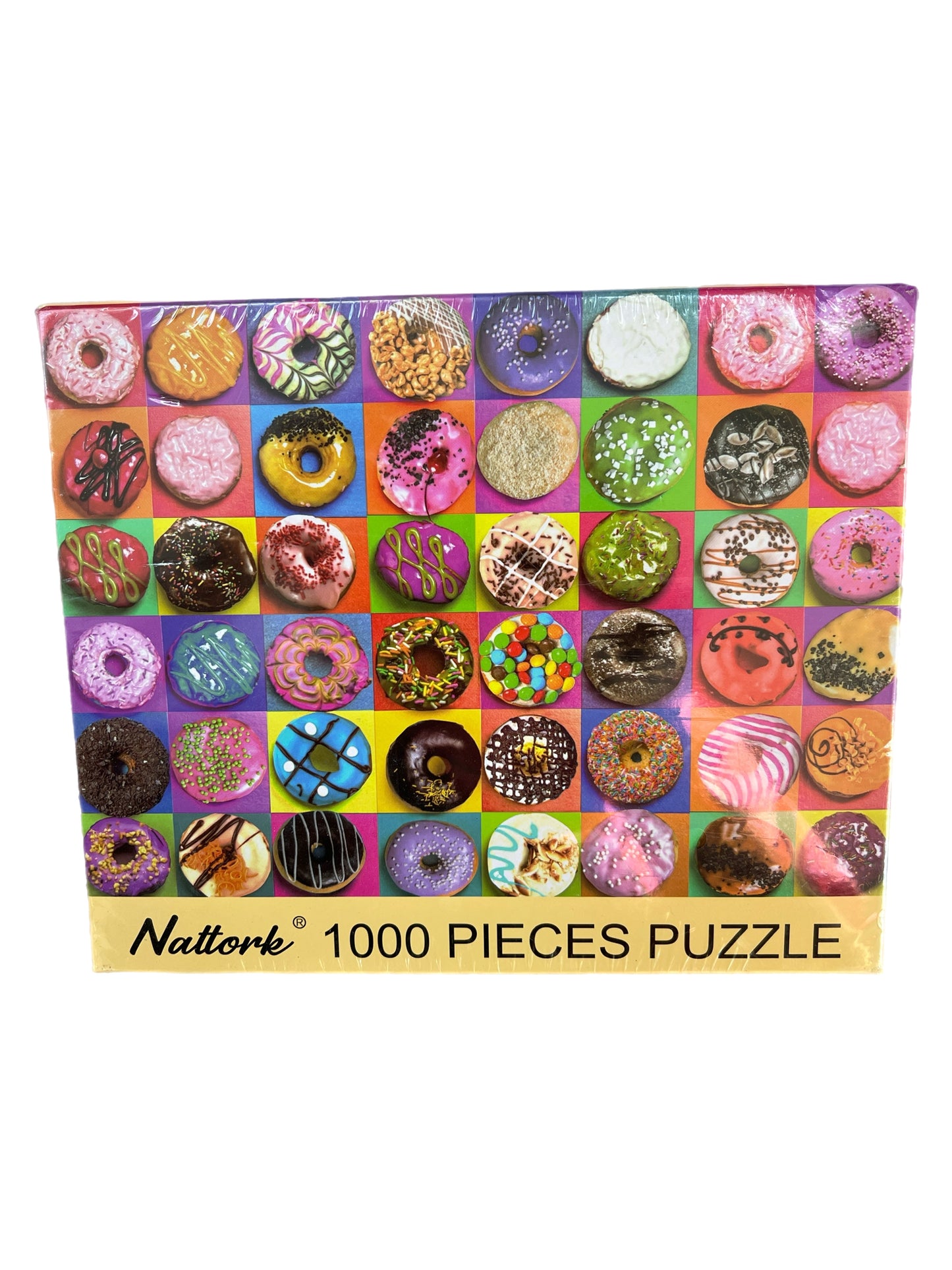 Donut Puzzle (1,000 Pieces)