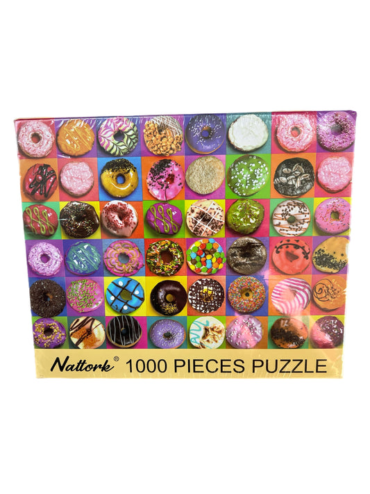 Donut Puzzle (1,000 Pieces)