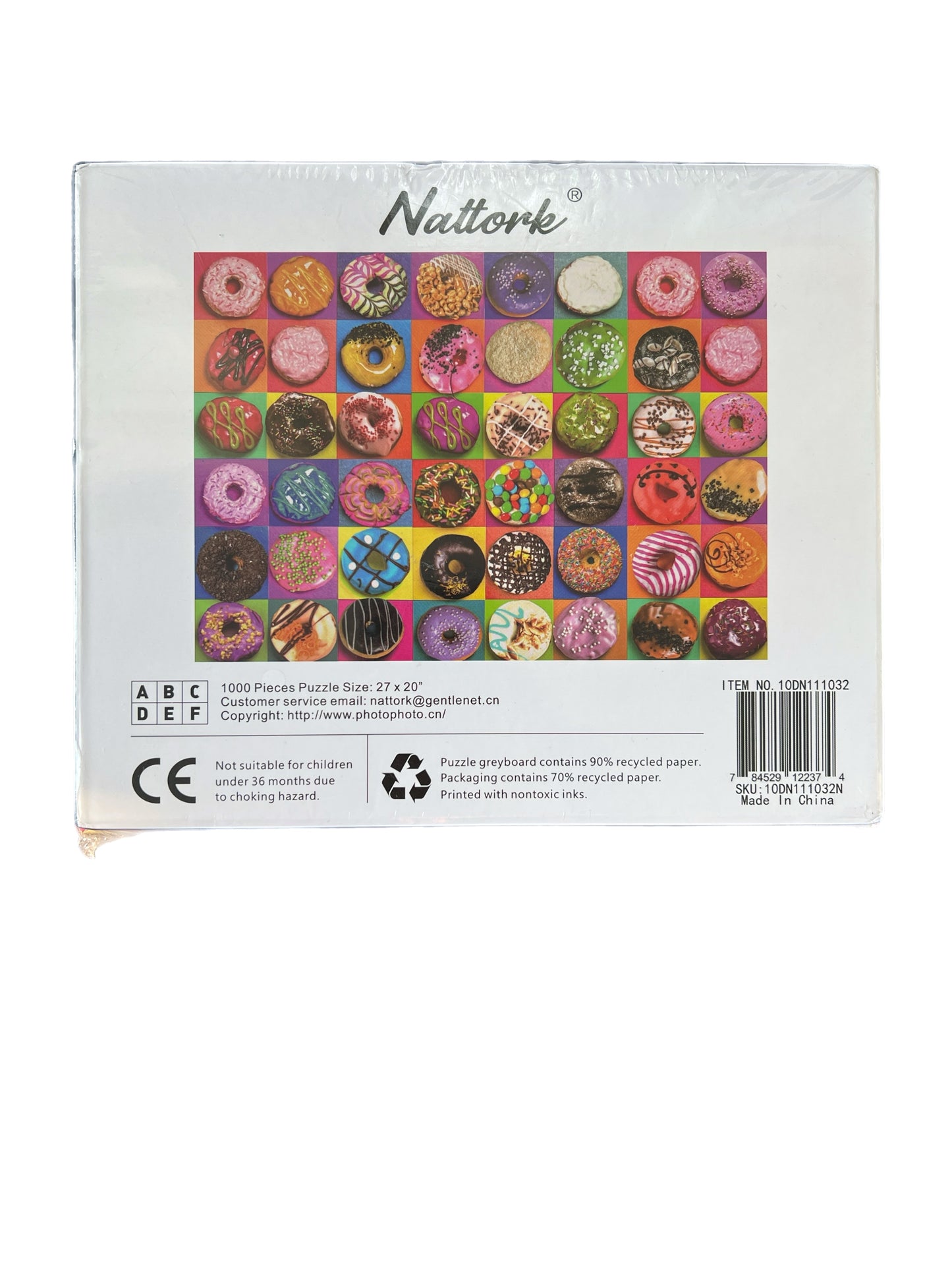 Donut Puzzle (1,000 Pieces)