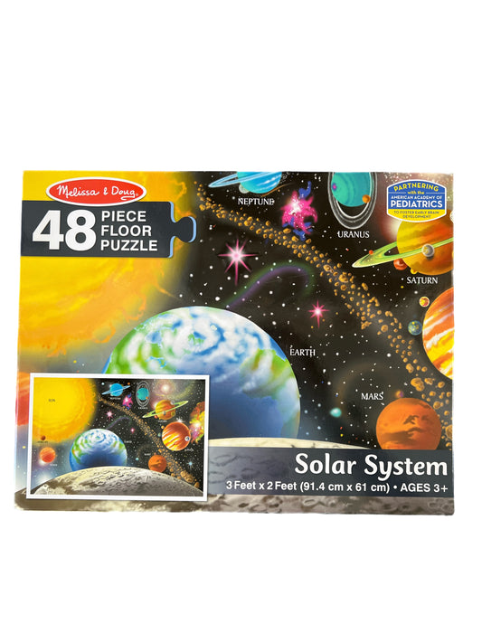 Solar System Floor Puzzle (48 Pieces)
