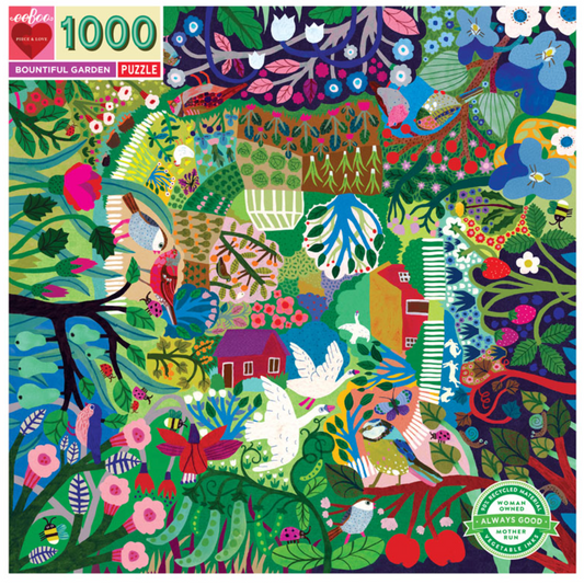 Bountiful Garden Jigsaw Puzzle (1000 pieces)