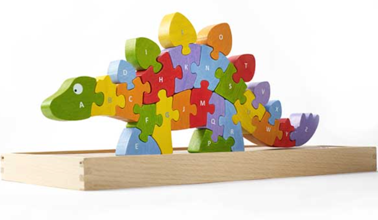 Dinosaur A to Z Puzzle and Playset