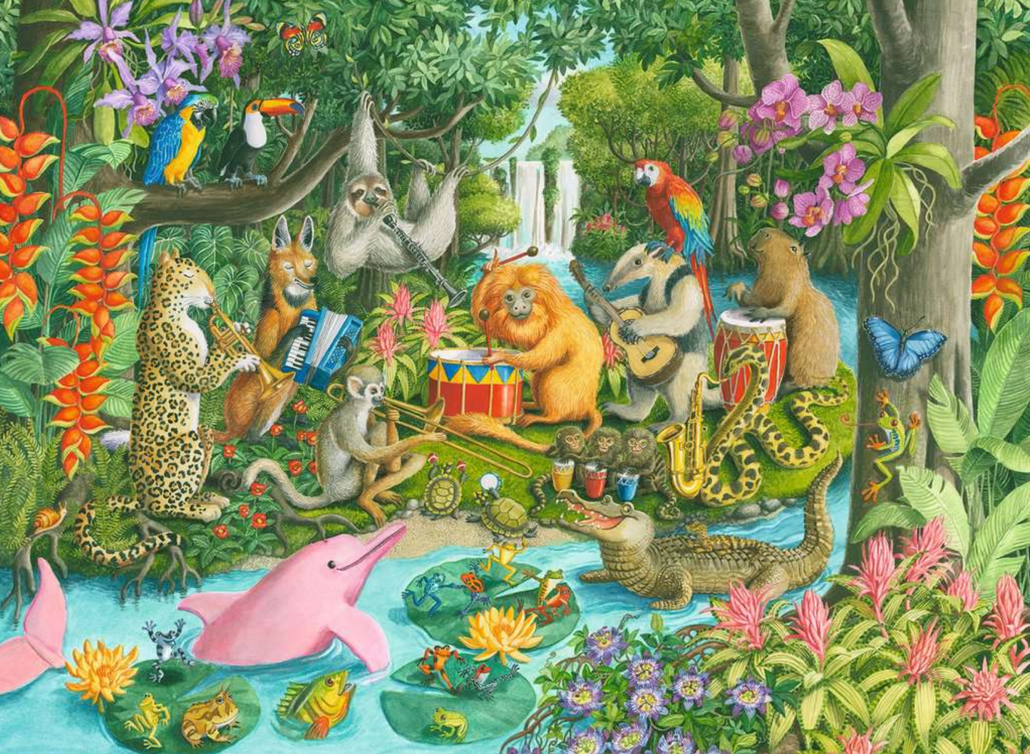 Rainforest River Band 100-pc Puzzle