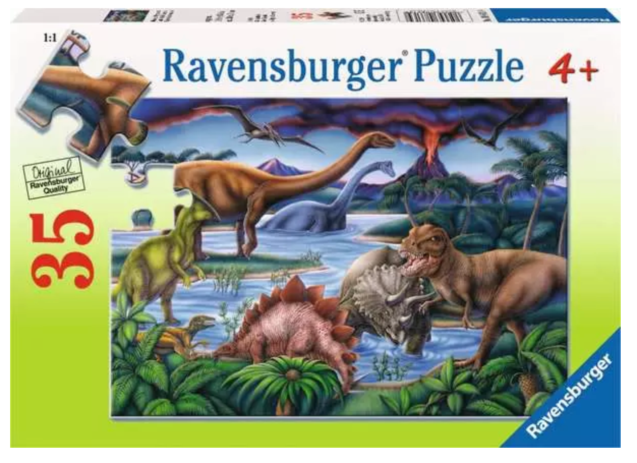 Dinosaur Playground 35pc Puzzle